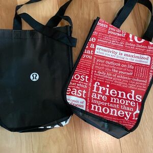 2 Lululemon bags